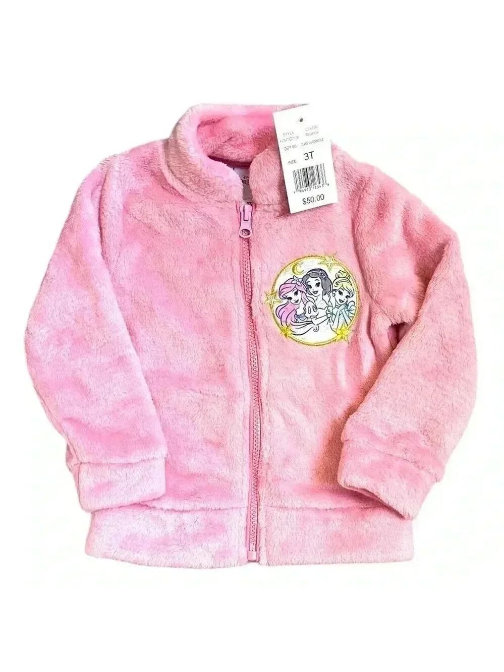 Disney Princess Soft Woobie Jacket.  New with Tags.  Size 3T